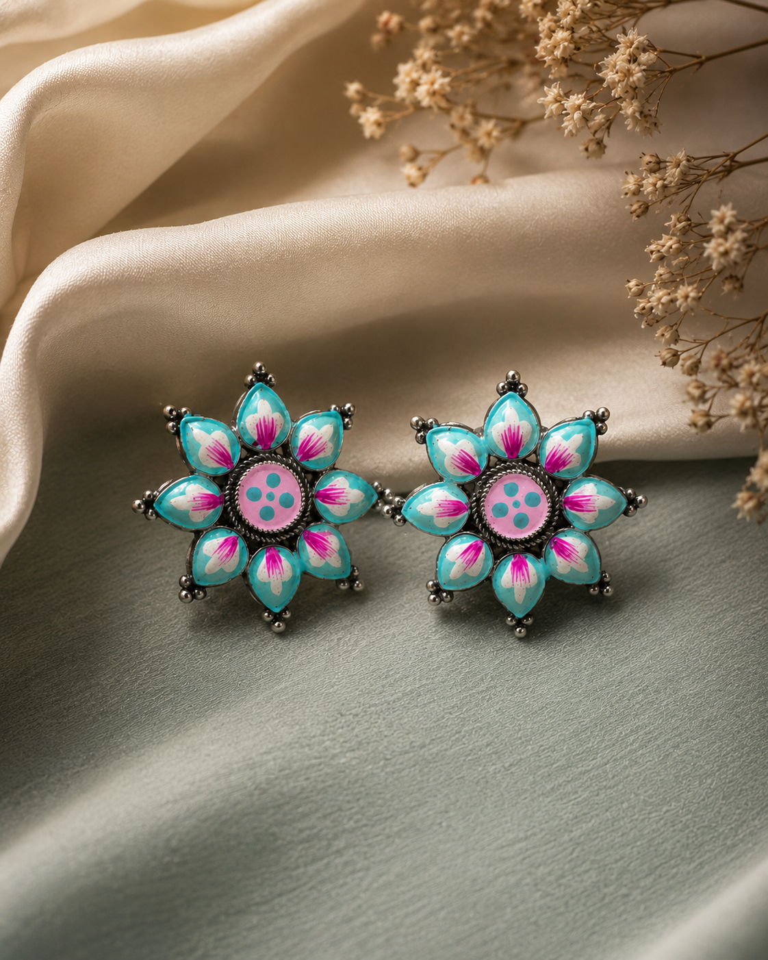 Phoolkari earring